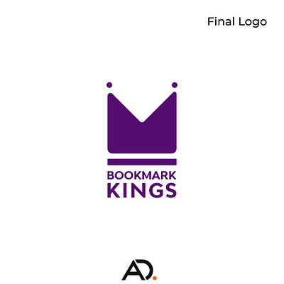 Bookmark Kings logo logo design logodesigner logoinspiration logos