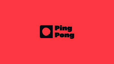 Day 39 adobe illustrator branding color dailylogochallenge dark design flat icon logo logodesign ping pong red social symbol