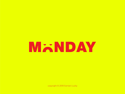 Monday calligram design expressive type expressive typography graphic design logomark logomarks logotype monday mondays mondayschallenge naija calligram challenge typeplay