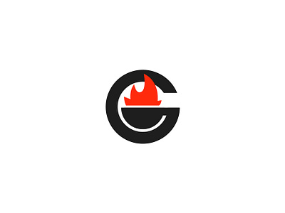 G + Grill logo blackletter cafe logo flame flame logo g letter g logo grill grill logo lettering logo logo for sale mark restaurant restaurant logo symbol