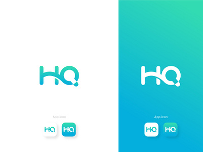 HQ search logo app design app logo design hq logo logo for sale mark minimalist modern modern logo negativespace search search logo simple logo symbol technology technology logo