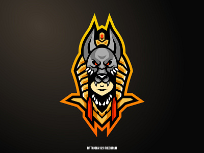 Anubis Esports Mascot Logo anubis