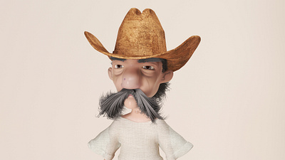 Cowboy 3d 3d art 3d artist 3d character 3d character modeling 3dmax 3dmodel 3dmodelling 3ds 3ds max 3dscene 3dsmax character cowboy