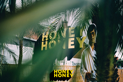 New case: Honey Honey animation branding event festival identity logo typography