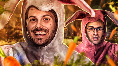 A differentiated Easter. design ilustração manipulation thumbnail