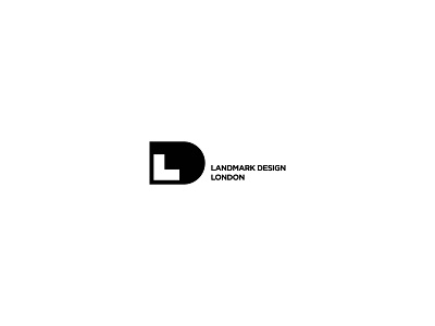 LANDMARK DESIGN LONDON animation art branding design flat illustration illustrator logo minimal typography website