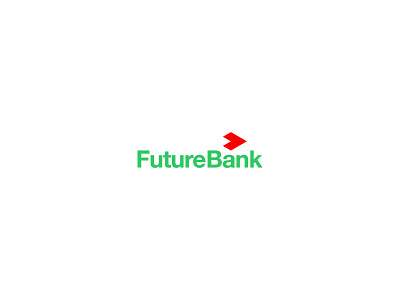 FutureBank art branding design flat icon illustration illustrator logo minimal typography