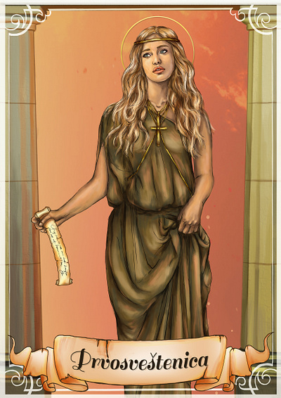 The Major Arcana; Tarot Plameni Inkvizitori adobe photoshop art beautiful book card card design character design colorful costume design digital art drawing faith illustration medieval novel painting romance saint tarot tarot deck