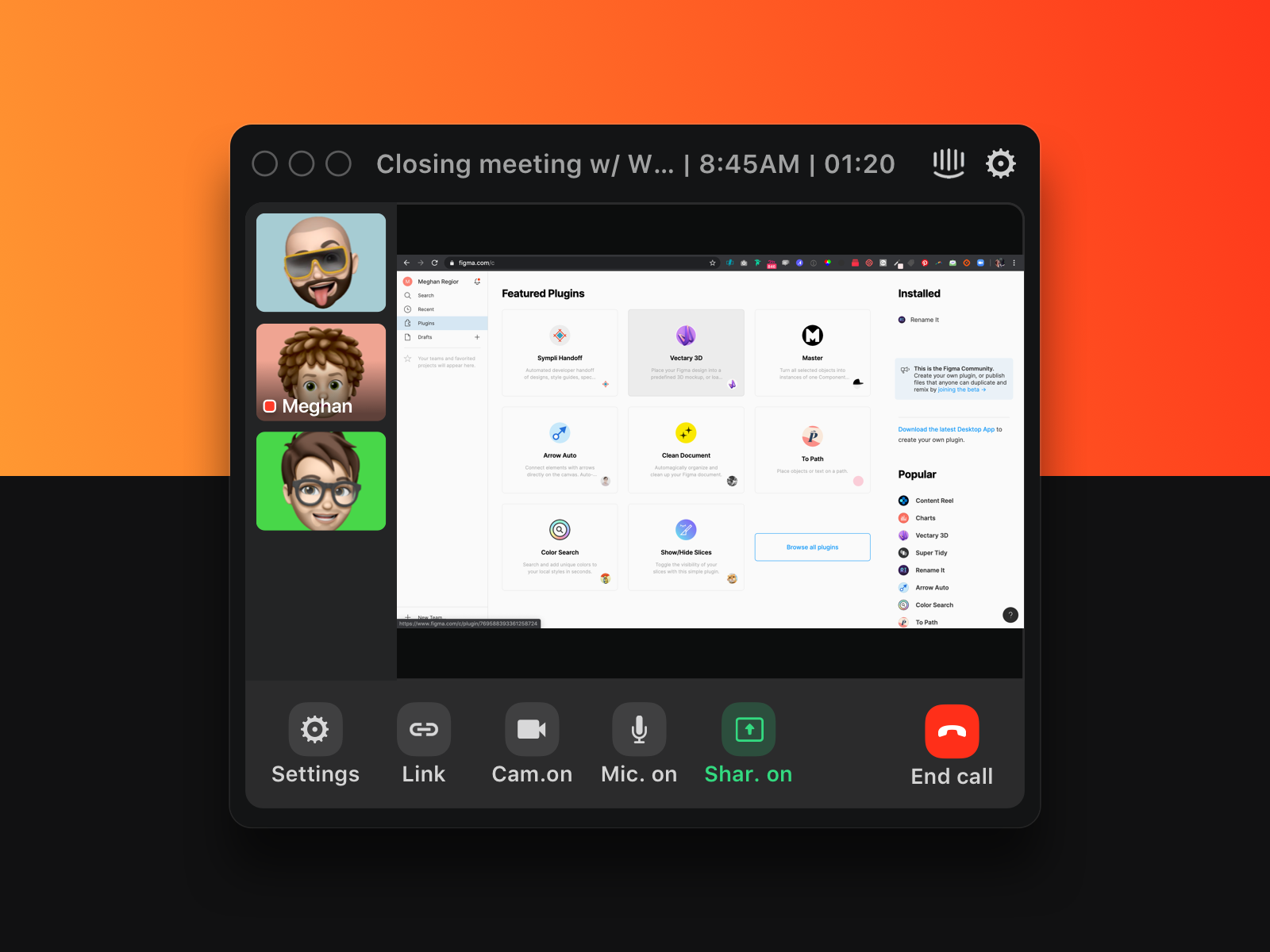 Example of Bonjour | Control Monitor
