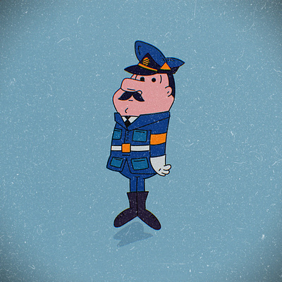 Guard Zé / Leopoldo 50s cartoon cartoons doodle dribbbles guard hanna barbera hanna barbera