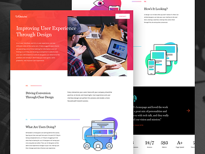 Whitelabel Services Landing Page agency icon design icons illustration landing page services ui ui design ux web website