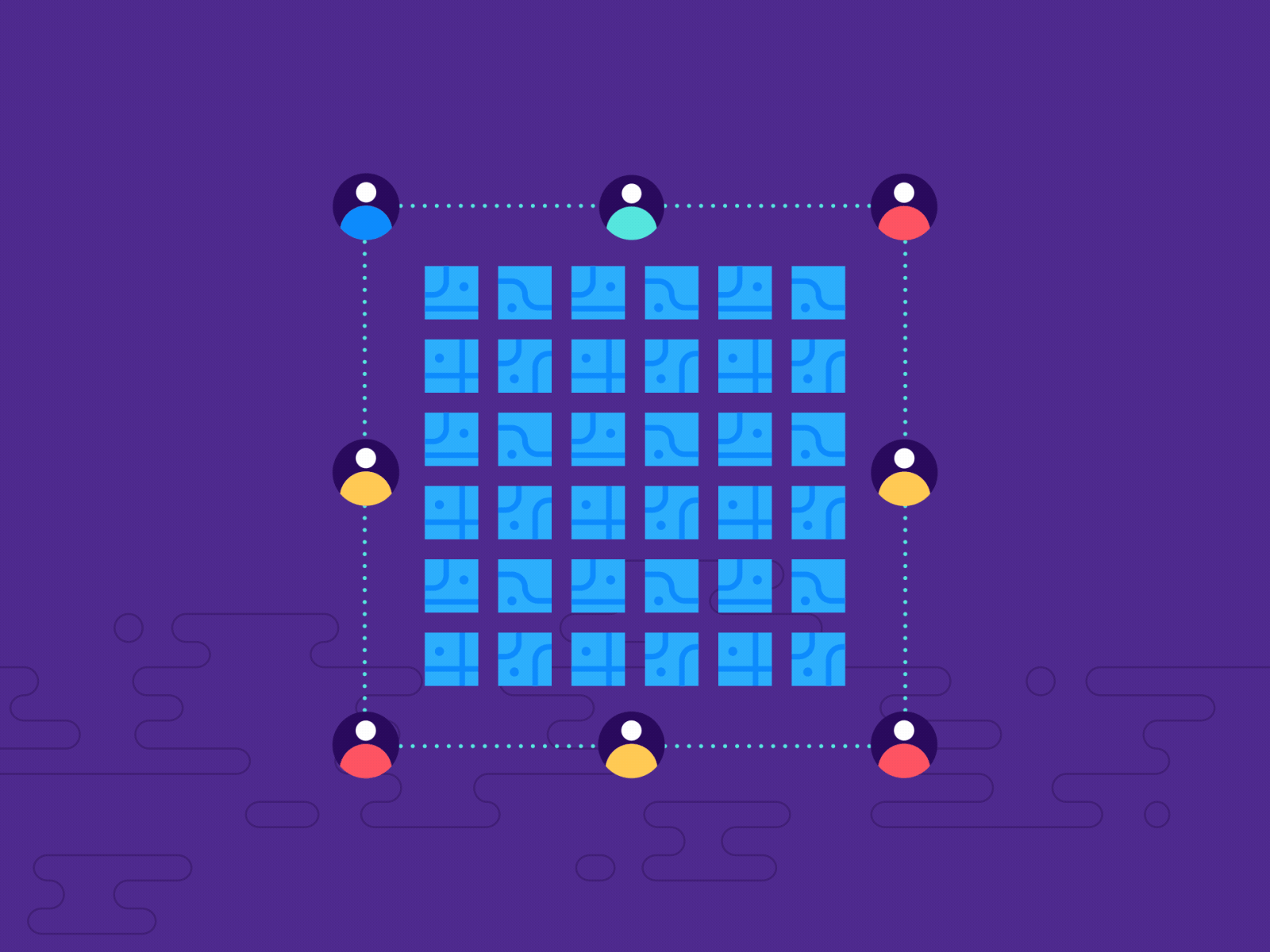 Uclusion Product #2 animation branding company design icon icons illustration motion motion graphic motionstory product ui user vector