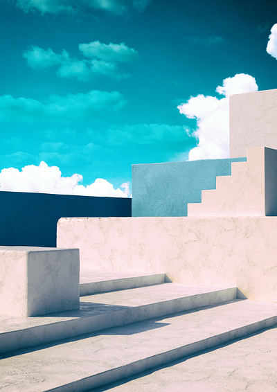 Harmony 3d 3d art 3d artist c4d cinema4d clouds colors design illustration octane octanerender photoshop shapes surreal surrealism tones