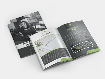 Workout Plan Brochure branding brochure design fashion fitness gym print product template workout