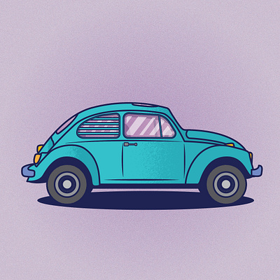 Volkswagen Beetle adobeillustrator design illustration