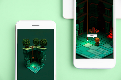 Lost treasure - Game Concept animation app artwork digital art game art game design illustration