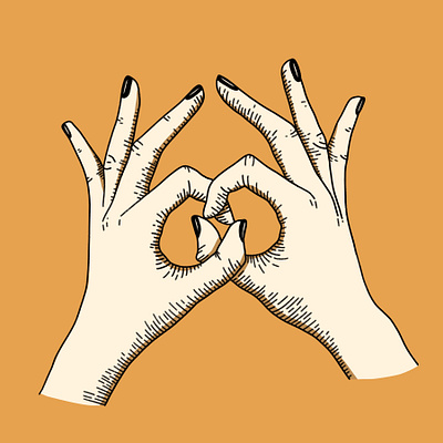 Infinity drawing drawing style etching hand drawn hands illustration ipad pro minimal procreate weird womenofillustration