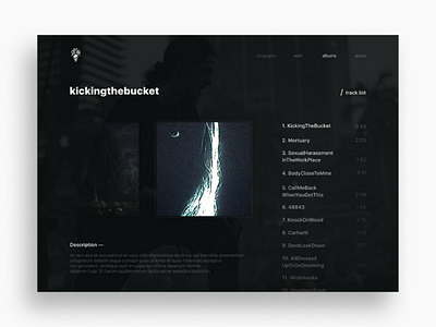 Landing page for TeamSesh beautiful shot bones design landing landing page music music genres rap album rap music sesh site team sesh web design