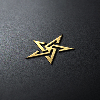 Five Star Law brand identity logo star vector ‪‎law‬