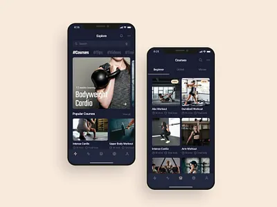 Fitness workout mobile app adobe xd app design app designer app screens figma fitness fitness app mobile mobile app mobile app ui design sketchapp ui ui design ui kit ui ux design workout app 应用 应用界面 设计