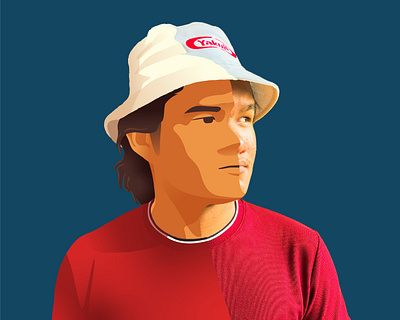 Toon Me adobe illustrator draw illustration self portrait toon me toon me challenge vector