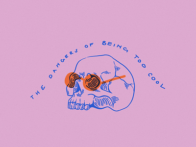 the dangers of being too cool color illustration procreate