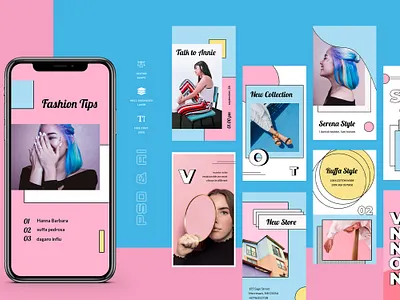 Vennon – Instagram Stories Template business facebook fashion instagramstories marketing promo promotion social socialmedia stories twitter
