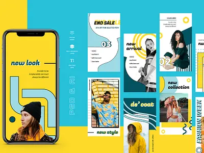 Hara – Instagram Stories Template business facebook fashion instagramstories marketing promo promotion social socialmedia stories twitter
