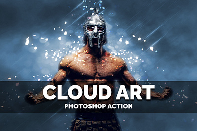 Cloud Art photoshop action abstract action actions artistic artwork atn canvas effect photo manipulation photoshop action wall art