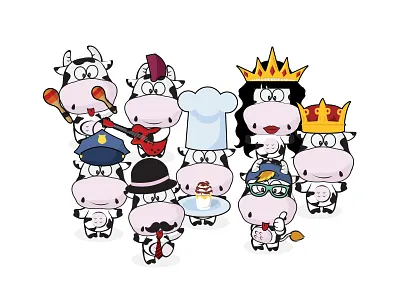 Mascot design for ice cream brand branding illustrations illustrator mascot vector vectorart