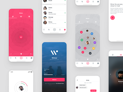 Social Network App Vol 2 android app ios iphone ui