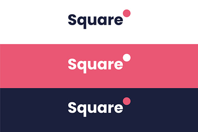 Square Logo Design branding circle design firstshot flat icon logo minimal minimalist minimalist logo minimalist logo design shapes simple simple logo square