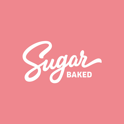 Sugar Baked bakery logo cake logo cakery calligraphy creative custom lettering customtype foodlogo freelance designer hand drawn lettering logo logo logodesigner logotype minimalist logo modern logo portfolio typography typography logo vector