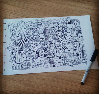 doodle name "ari" art artwork design doodle doodleart doodles drawing illustration