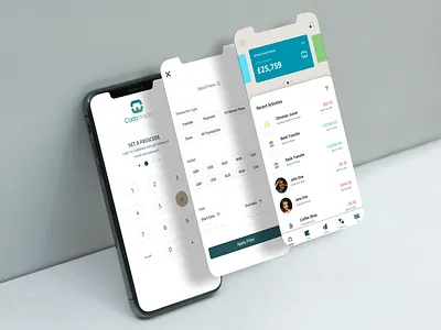 Mobile App Mockup dashboard mobile app design money transfer payment uiux