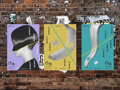 CPM - International Short Film Festival - Posters branding cinema event festival film illustration movie poster posters