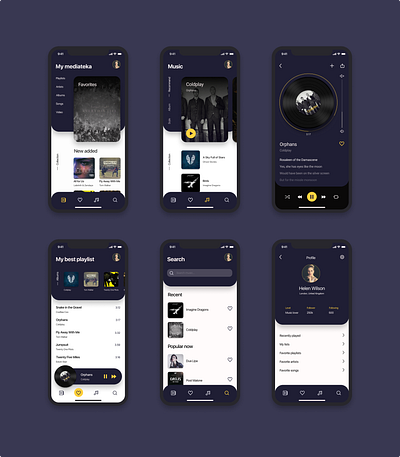 Mobile App IOS app design ui ux web