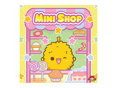 Mini Shop of Duren adobe illustrator cute cute art cute illustration digital art digital drawing digital illustration illustration kawaii kawaii art kawaii illustration vector art vector illustrator