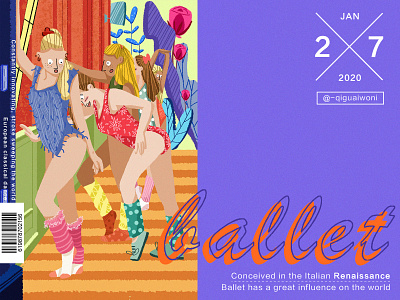 BALLET design ui 插图