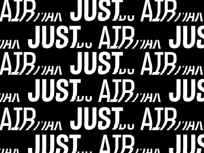 Just Do It - Stretch Type Exploration air max air max day ali adams glitch glitch type justdoit kobe logo mamba motion nike stretched type swoosh typography