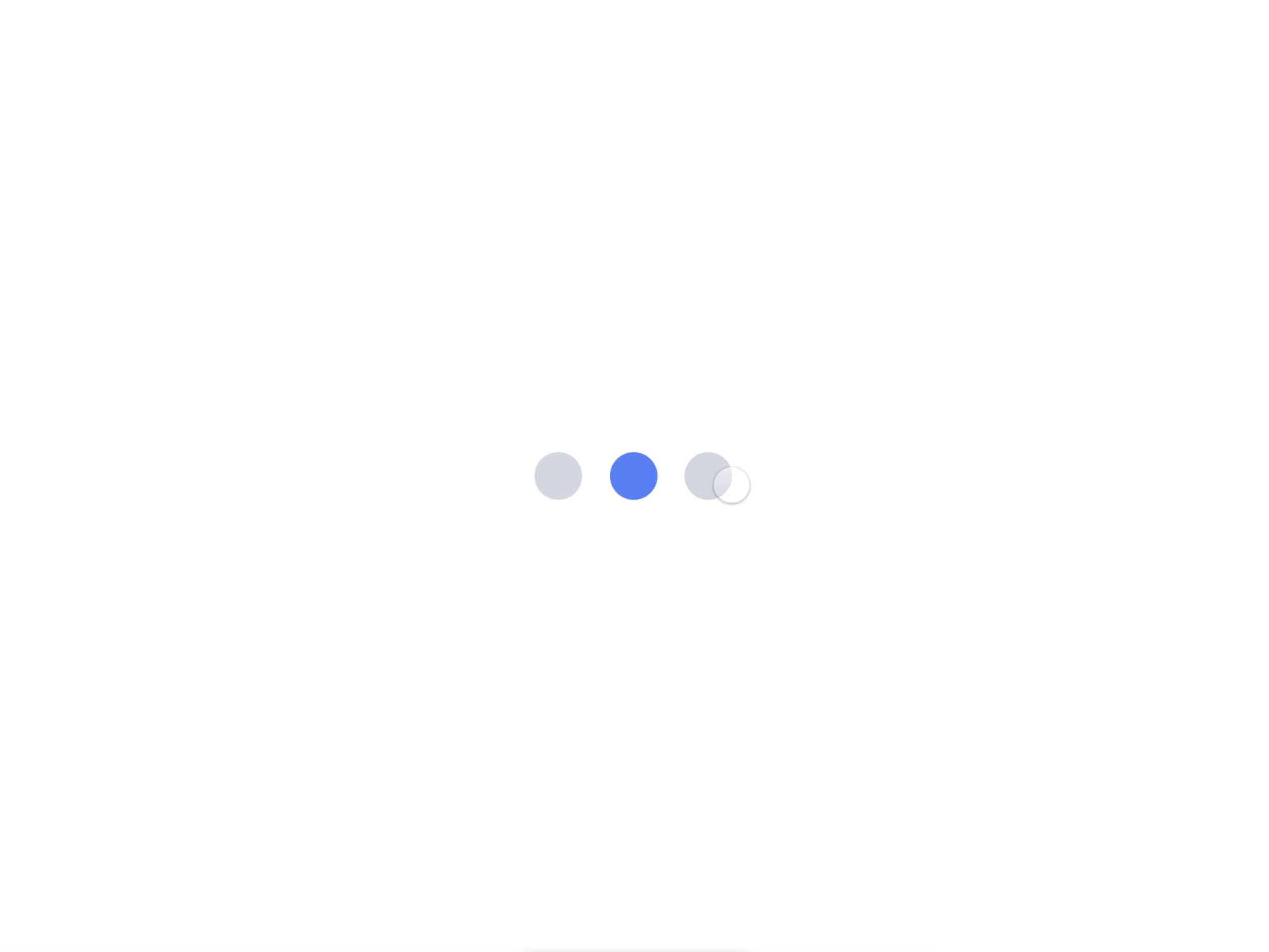 DO you even indicate? animation colors indicator prototype