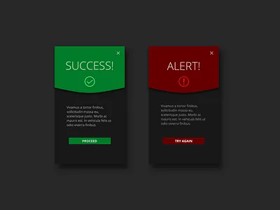DailyUI#011 FlashMessage card dailyui darkmode darktheme error error message message popup ui ui design uidesign ux ux design uxdesign uxui
