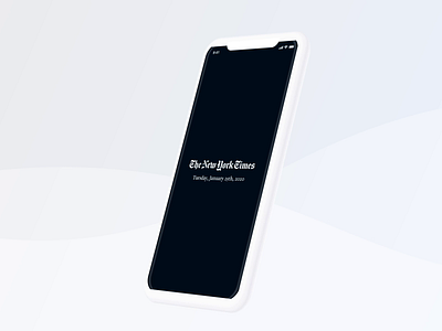 New York Times Concept App design interaction interaction design mobile ui mobile ui design news app product design prototype sketch ui uplabs user flow ux