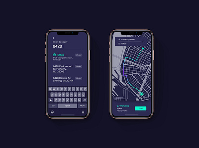 DAILY UI 020 - LOCATION TRACKER app app design daily ui dailyui design gps gps app gps tracker location location app location pin location tracker locations position tracker traffic ui ui design ui ux ux