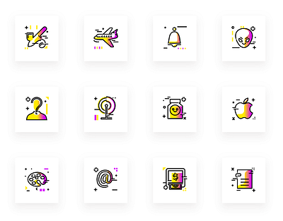 Free Interactive SVG Gradient Iconpack download free freebie glyph icon icons line svg vector иконки 图标 渐变色