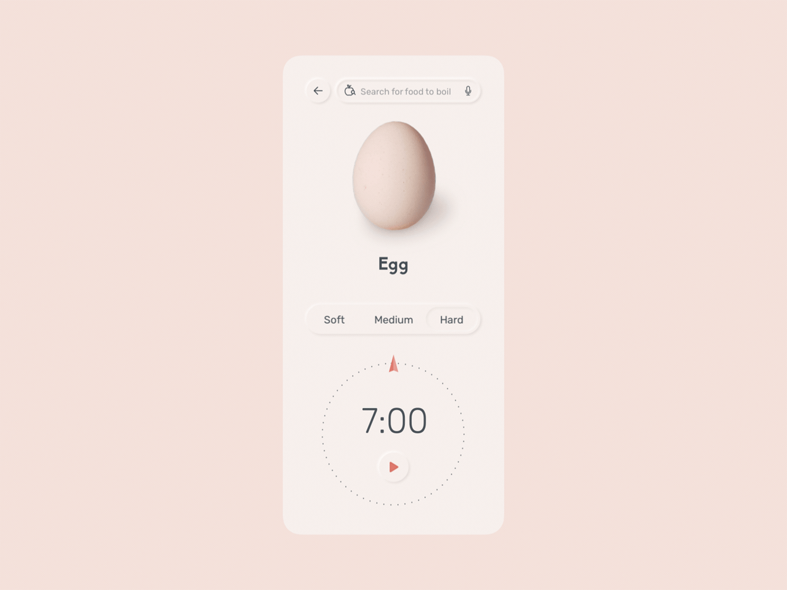 Countdown Timer animation app challenge colorful colors concept design designchallenge egg interface neomorphism skeumorphism ui