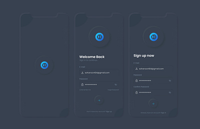 Neomorphism UI Design app branding design neomorphism new trend ui ux