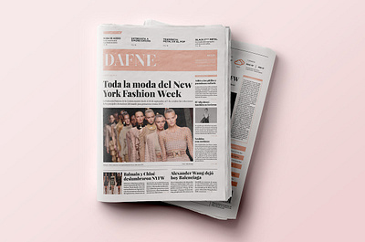 Dafne | Fashion Newspaper editorial fashion newspaper nyfw