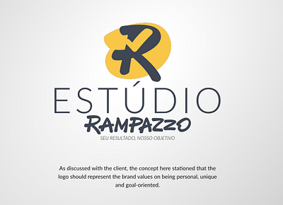 Rampazzo Logo Design branding design gym gym logo icon identity system logo stationery stationery design typography