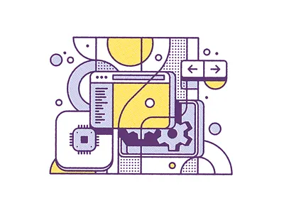 Behind The Browser browser computer illustration technical technology